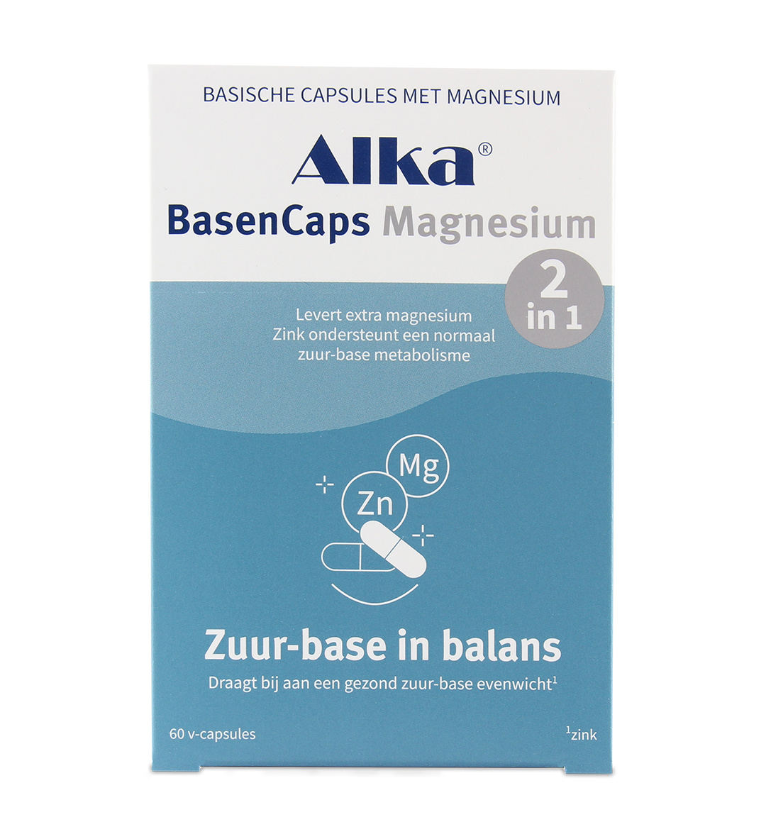 Alka Tabs Original: Basische capsules met Magnesium - 60 capsules