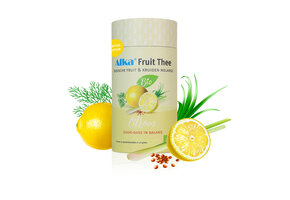 Biologische Basische Fruit thee Citroen - 22 filterzakjes