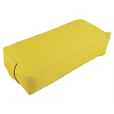 Rechthoekig biologisch meditatiekussen gevuld met spelt