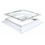 Skylux® Handmatig opengaande opstand, super isolerende 16/20 EP  schuin model 16cm hoog