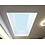 Skylux® Bolvormige lichtkoepel vierkant 120x120 cm Polycarbonaat of Acrylaat