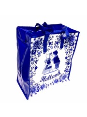  shopper tas Delftsblauw kussend paar