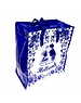  shopper bag Delft blue kissing couple