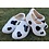 Cow clogs with cow spots