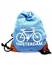 Amstel bags Amstel Bag light blue bike