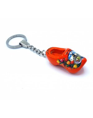 Woodenshoe keyhanger 1 shoe Orange