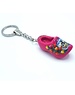  Woodenshoe keyhanger 1 shoe Dark Pink