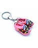  Woodenshoe keyhanger 2 shoes Pink