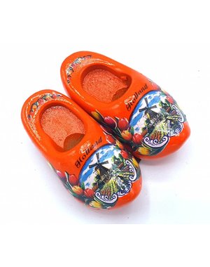  klompmagneet 4cm Oranje