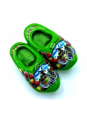  Woodenshoe magnet 4cm Green