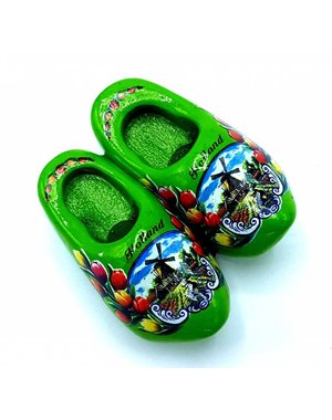  klompmagneet 4cm Groen