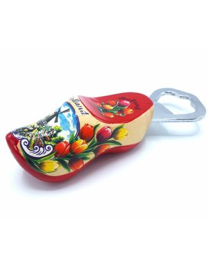  Bottle opener clog 8cm Red sole