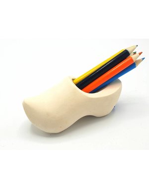  Pencil clog with 6 pencils Sanded