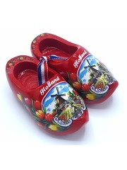  Souvenir woodenshoes 8cm red