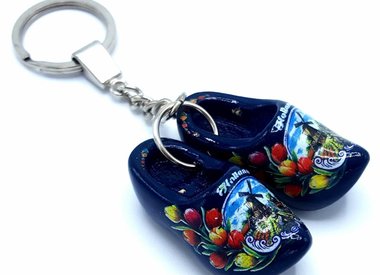 Klomp sleutelhanger 2 klompjes