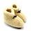 DINA Wool slippers with white bow