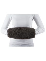  Woolen muff Gray-brown