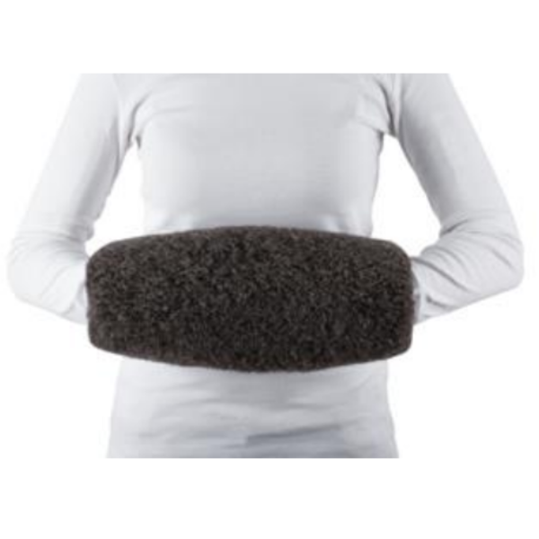 Wool muff anthracite