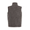 Bodywarmer 100% wool Graphite