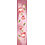 Tulpen-Schal 170x30 rosa Schal mit Tulpenmuster