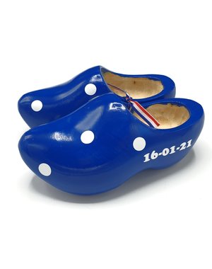 Geburt Clogs blau