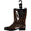 All season boots leopard