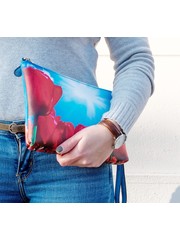 Celdes Shoulderbag/purse red tulips enjoying the sun