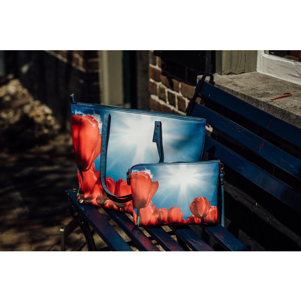 Celdes Bagset Red tulips in the sun (two bags)