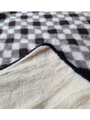 DINA woolen duvet checkered 160*200cm (ecological)