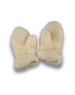 DINA wool mittens - white -