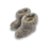 DINA slippers 100% wool gray