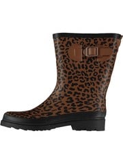  rubber boots leopard print