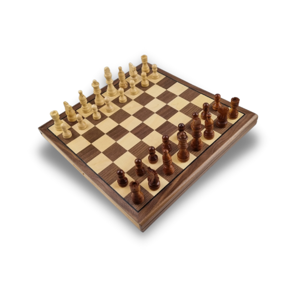 TRAA Wooden chess board foldable