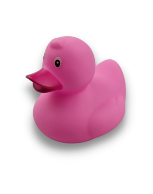 Gummiente Rosa