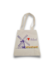 DINA Segeltuchtasche Holland Windmühle - 40*30cm