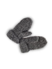 DINA wool mittens - anthracite