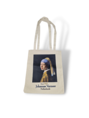 DINA canvas bag Girl with a pearl earring - Johannes Vermeer 40*30cm