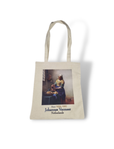DINA canvas bag Milkmaid- Johannes Vermeer 40*30cm