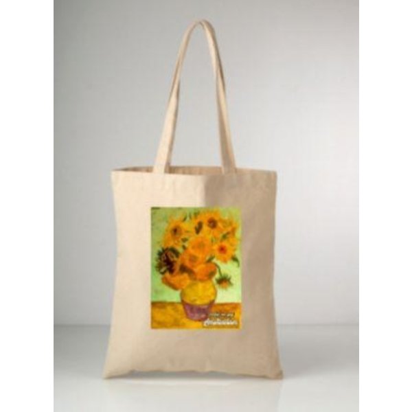 DINA Segeltuchtasche Sonnenblume - Van Gogh 40*30cm