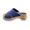 DINA Houten sandalen met nubuck leer - Jeans Blue - Dina Sandals