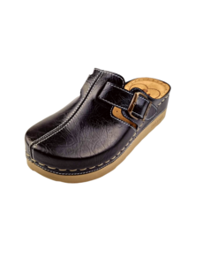 DINA Blackies by Dina - plastic sole and medical footbed
