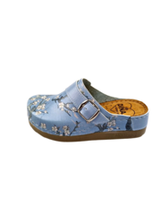 DINA Mandelblüten-Van-Gogh-Kollektion – synthetische Sohle und medizinisches Fußbett – von Dina