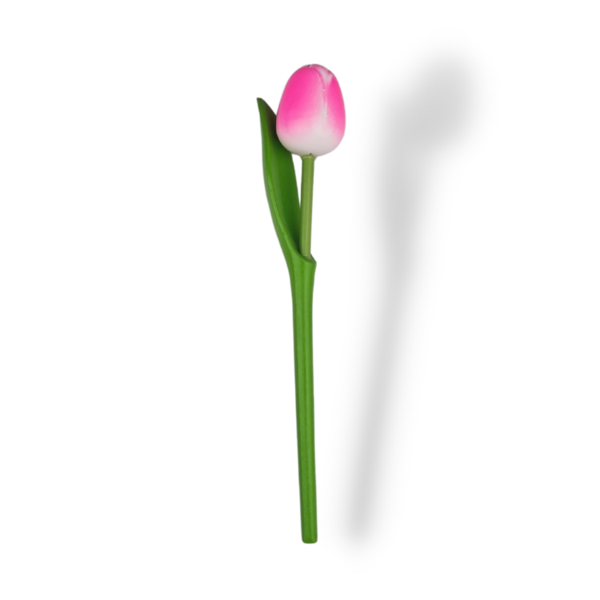 TRAA Houten tulp met logo/tekst