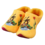 Clog Hausschuhe Holländische Windmühle mit Tulpen - Gelb