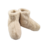 DINA Wonderfully Soft Wool Slippers – High Model Beige