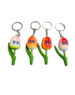 TRAA Tulip keychain with your text or logo - colors in mix