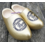 TRAA Goldene Holzschuhe mit Ihrem eigenen Logo/Foto/Text