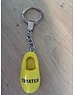  Clog-Schlüsselanhänger gelb mit Logo