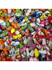  Clogs key ring in mix of colors - quantity discount