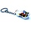 Clogs key ring in mix of colors - quantity discount